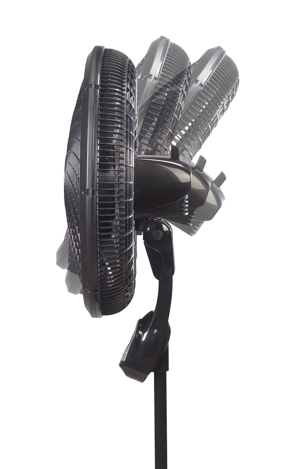 Lasko Cyclone Oscillating Pedestal Fan - Adjustable to 54" - 1843 - Black