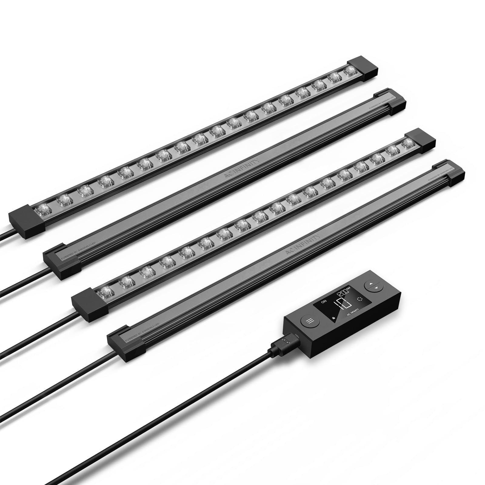 AC Infinity IONBEAM S16, Full Spectrum LED Grow Light Bars 16”