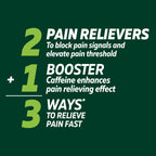 Excedrin Extra Strength Pain Relief Caplets for Headache Relief, Acetaminophen 250mg, Aspirin 250mg, Caffeine 65mg, Pain Reliever, 200 Count