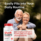 GlucoGuard Capsules - Official GlucoGuard Advanced Blood Support Formula, Natural GlucoGuard Pills Maximum Strength, GlucoGuard Health & Wellness Vitamin Supplement, 30 Capsules for 1 Month