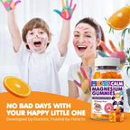 DR. MORITZ Sugar-Free Calm Magnesium Gummies for Kids and Adults - Non-GMO Magnesium Citrate Gummies - Orange Flavor - 2-Pack (120 Count)