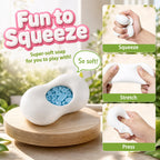 4 Pack Crunchy Squishy Stress Ball,Mango Pudding Peanut & Soap ASMR Fidget