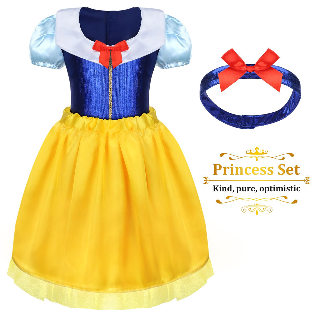 LIMIROLER 18 Pcs Princess Dress Up Clothes for Girls Role Play Gift Set