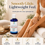Lymphatic Drainage Massage Oil for Massage Therapy- Warming Arnica & Ginger | Surgeon-Developed Formula | Post Surgery Recovery, BBL, Liposuction, 360 Lipo, Tummy Tuck, Fibrosis | Made in USA | 8.5 Oz