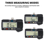 NEIKO 01407A Electronic Digital Caliper Measuring Tool, 0-6 Inches Stainless Steel Construction with Large LCD Screen Quick Change Button for Inch Fraction Millimeter Conversions, Digital Caliper
