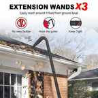 Sealegend 2-1/2 in. Gutter Cleaning Attachment Kit for Wet Dry Vac