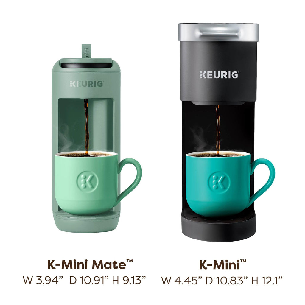 Keurig K-Mini Mate Single Serve K-Cup Pod Coffee Maker, Glamping Green