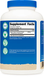Nutricost Ceylon Cinnamon Capsules (240 Capsules) 1200mg per Serving - Gluten-Free