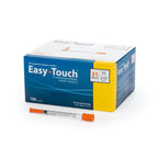 EasyTouch U-100 Insulin Syringes (31G 1.0cc 5/16") - 100ct.
