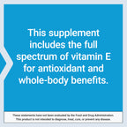 Life Extension Gamma E Mixed Tocopherols & Tocotrienols – Complete Vitamin E Spectrum, Antioxidant Protection – Non-GMO, Gluten-Free – 60 Softgels