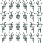 ZEAYEA 24 Pack Trellis for Potted Plants, Plastic Small Trellis for Pot, Mini Climbing Trellis Flower Pots Support for Potted Climbing Plants Vines