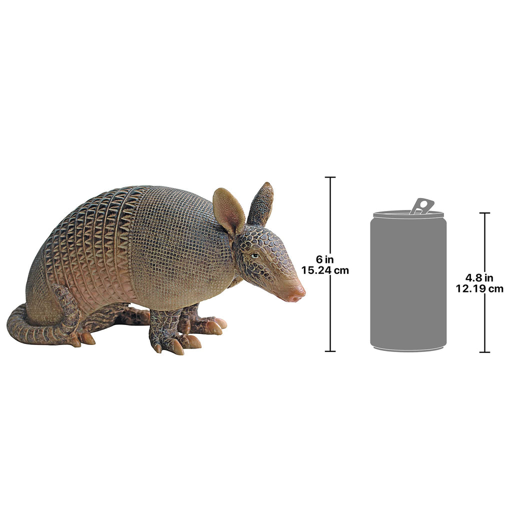 Design Toscano Tank, the Armadillo Garden Statue