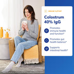 Pure Encapsulations Colostrum | 40% IgG Highly Concentrated Immune Support | 180 Capsules