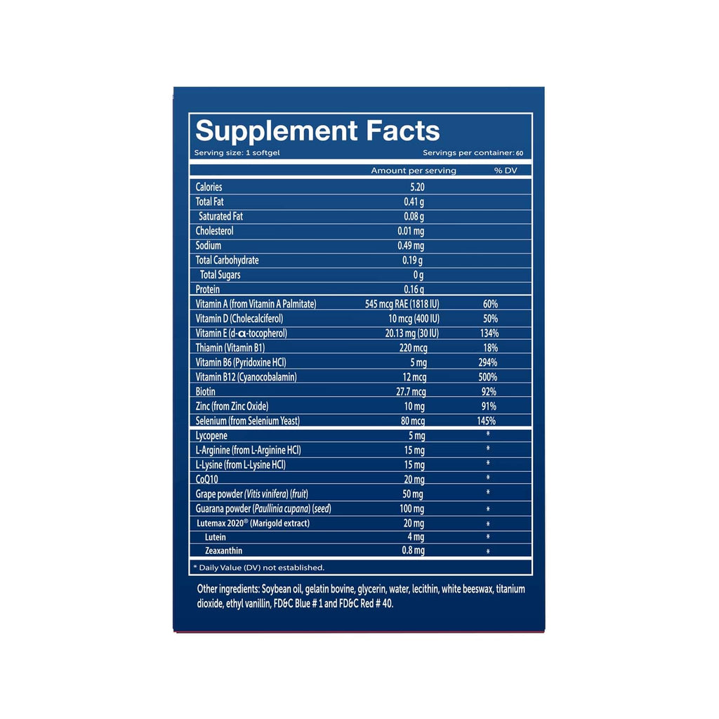 Vivioptal for Men, 60 Softgels + Vivioptal Women, 90 Softgels, Multivitamin & Multimineral, Gluten Free, German Formula