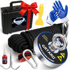 Grtard 1000LBS Fishing Magnet Kit with Case for Men's Gifts, 3.54-inch Diameter Magnet Fishing Combined Strong Pulling Force for Magnetic Fishing and Heavy Duty Use, Gifts for Men, Dad, Husband