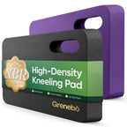 Grenebo 2-Pack Kneeling Pads, Extra Thick, 17.3 x 11 x 1.6 in, Black Purple