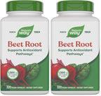 Nature's Way Beet Root Capsules,Supports Antioxidant Pathways*,Helps Neutralize Free Radicals*,1000 mg per 2-Capsule Serving,Vegan,(Packaging May Vary),320 Count (Pack of 2)