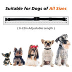 Tiniest Dog Shock Collar, Lightest Dog Training Collar with Remote for Small Dogs 5-15lbs & Medium Large Dogs/Puppies, Waterproof, Rechargeable, 1300ft Range (Black&Ultra Tiny)