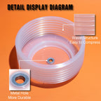 VIKITON 6.25 Hole Saw for Recessed Lights Can Lights, 6-1/4 Inch Hole Cutter with Dust Bowl Catcher for Led Recessed Lighting 6 Inch and Wood Metal Drywall, Bi-Metal Construction