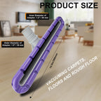 YZXQWRON Backpack Vacuum Floor Tool Set Compatible with ProTeam Vacuum & Hoover C2401, S Wand + 14" Horsehair Brush + 14" Carpet Brush, 1.5" Connection, Replacement Parts for ProTeam Backpack Vacuum