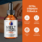 Melt Drops Pro, MeltDrops Pro Liquid Vitamin Supplement Advanced Maximum Strength Formula for Loss Support Management, Premium Natural Ingredients for Overall Health, Energy & Wellness Reviews (2oz)