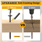 #14 x 10 Wood Structural Lag Screws
