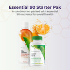 Youngevity Essential 90 Pak - Ultimate All-in-One Multivitamin Combo - Ultimate Tangy Tangerine + Ultimate EFA - 90 Essential Vitamins, Minerals, Amino Acids, Fatty Acids (30 Servings)
