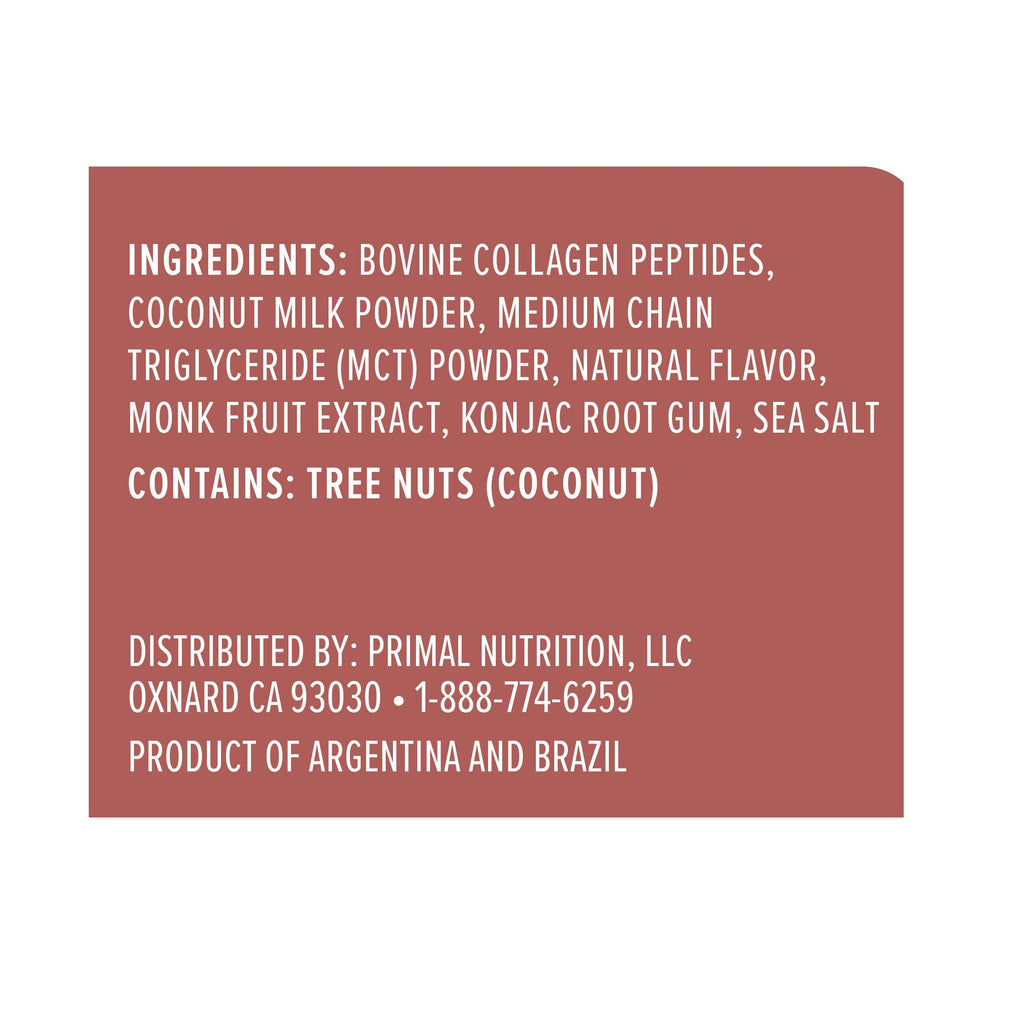 Primal Kitchen Hazelnut Collagen Creamer Powder, Collagen Peptide Drink Mix with MCT Oil,10.34 Ounces