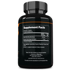 Prime Labs Organic Black Maca Root Capsules 1,200mg - Stamina, Drive, Energy, Vitality - Peruvian 20:1 Extract - for Men & Women - 60 Count