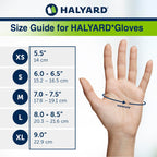 HALYARD Sterling SG Nitrile Powder-Free Exam Gloves, 3.7 mil, 9.5", Gray, Large, 41660 (Pallet of 150000 Gloves)