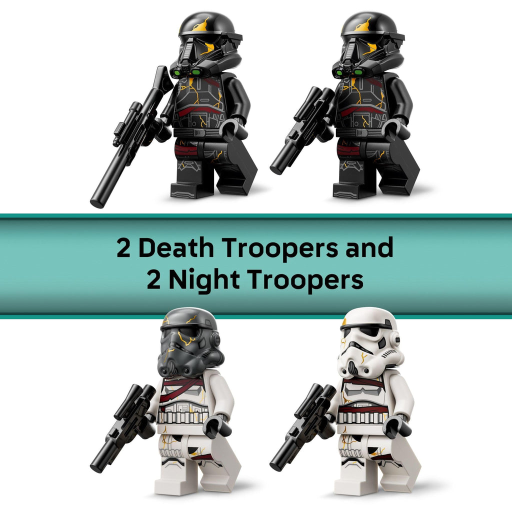 LEGO Star Wars Death Trooper & Night Trooper Battle Pack Kids Toy - Building Set for Pretend Play - Ahsoka Series Model Kit for Boys and Girls, Ages 6+ - Birthday Gift Idea for Movie Fans -75412
