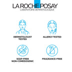 La Roche-Posay Effaclar Purifying Foaming Gel Cleanser for Oily Skin, With Zinc Pidolate To Remove Excess Oil & Shine, Alcohol Free & Oil Free, Sensitive Skin Tested