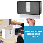 Perfect Stix White MultiFold Paper Towels. Case Pack of 4000 Count