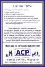 Bird Blaster 16oz Spray Keep Woodpeckers Away House Siding Stop Woodpeckers on House + Other Birds Flickers Blue Jays to Prevent Home Building Patio Deck Damage | Anti-Woodpecker Deterrent Repellent