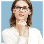 BLUEMOKY Blue Light Reading Glasses for Women 3 Pack Fashion Cat Eye Computer Glasses Bluelight Blocking Reader 1.25
