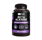 Pure Original Ingredients Beta Alanine, (365 Capsules) Always Pure, No Additives Or Fillers, Lab Verified