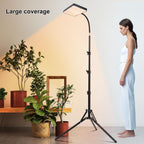 FECiDA Grow Light with Tripod Stand, Standing Grow Lights for Indoor Plants