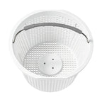 FSQLB 8" Pool Skimmer Basket Replacement for Waterway 542-3240 Renegade Skimmers | Built-in Weight, 316 Stainless Steel Handle with Rubber Grip (1 Pack)