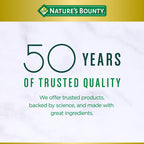Nature's Bounty Milk Thistle, Herbal Health Supplement, Supports Liver Health, 1000 mg, Rapid Release Softgels, 50 Ct (Pack of 2)