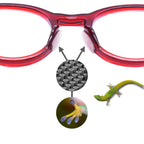 Setex Gecko Grip 1mm Anti Slip Eyeglass Nose Pads, (Bulk Pack 15 Clear Pair) USA Made, 2500 Innovative Microstructured Fibers per Nose Pad, 1mm x 7mm x 16mm