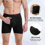 BAMBOO COOL Ultra Soft & breathable Mens Underwear Boxer Briefs Pack