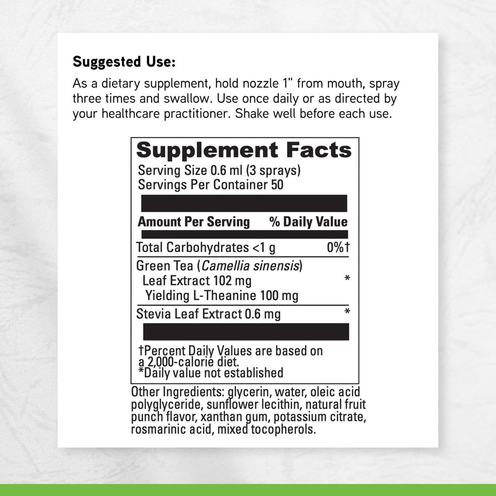 DAVINCI Labs Liposomal L-Theanine - Dietary Supplement to Support Stress Management, Concentration, Focus and Relaxation* - Vegetarian - Gluten and Soy-Free - Dairy-Free - 30 ml