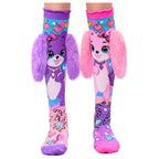 MITUN SEMI Crazy Socks for Kids Girls 3D Silly Wacky Funny Socks Knee High