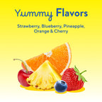 L'il Critters Gummy Vites Daily Kids Multivitamins Assorted Fruit Flavors for Ages 2+ Toddlers & Kids, Gummy Vitamin with Vitamin C and D, 95-190 Day Supply, 190 Gummies