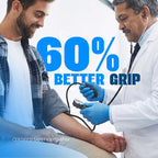 London Labs Heavy Duty 6 Mil Blue Nitrile Gloves Disposable Latex & Powder Free -Extra Stretchy Fentanyl Safe |Medical,First Aid Kit,EMT|Food Safe Rubber Gloves for Cooking & Cleaning|Bulk Pack (1000)
