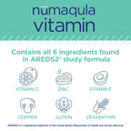 nūmaqula Eye Vitamins - 90 Capsules, 30-Day Supply - AREDS2-Based Eye Supplements with Lutein, Zeaxanthin, Vitamin B Complex & Vitamin E for Advanced Macular Support
