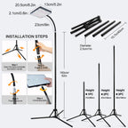 FECiDA Upgraded Stand Grow Lights for Tall House Plants, Indoor Bonsai Tree