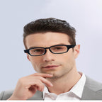 AOMAZE Adjustable Glasses Dial Vision Adjustable Focus Reading Glasses Anti Blue Light Eyeglasses for Men Women