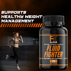 FXSUPPS Fluid Fighter – Herbal Supplement with Potassium & Vitamin B6, 90 Capsules – Supports Hydration Balance, Digestive Comfort & Muscle Function