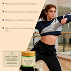 CleJoy Nerve Relief Magnesium Cream with MSM & Arnica, Soothes Nerves & Daily Soothing Support, 50g/1.76oz